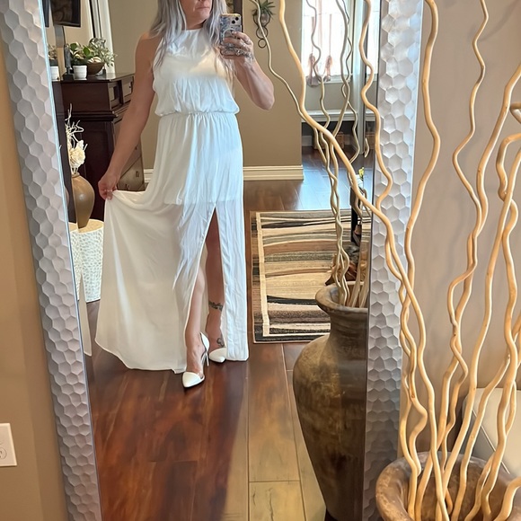 Show Me Your MuMu limited addition Heather Halter Dress - Picture 6 of 14